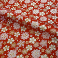 Sakura Small Pattern Brocade (Red)