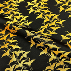 Flight of Auspicious Cranes (Black)