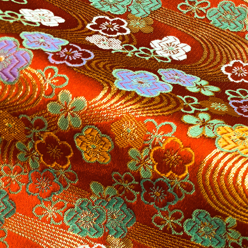 Flowing Water & Plum Blossom Motif