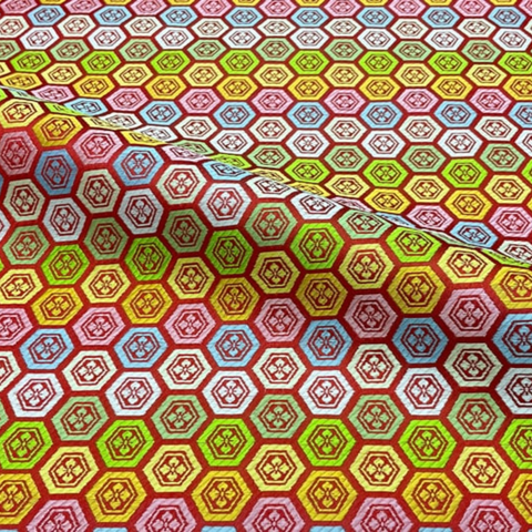 Colorful Tortoiseshell Brocade (Sample)