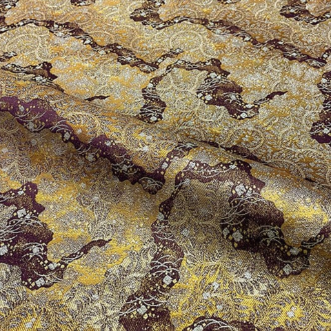 Vine Motif on Layered Pattern (Sample)