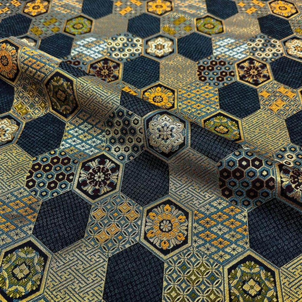 Floral Tortoiseshell Elegance (Navy)
