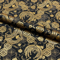 Phoenix on Floral Diamond Pattern