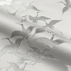 Flight of Auspicious Cranes (White)