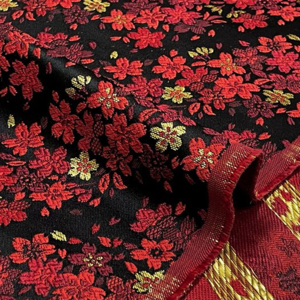 Night Cherry Blossoms (Red)