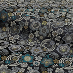 Floral Medallion with Small Blossoms