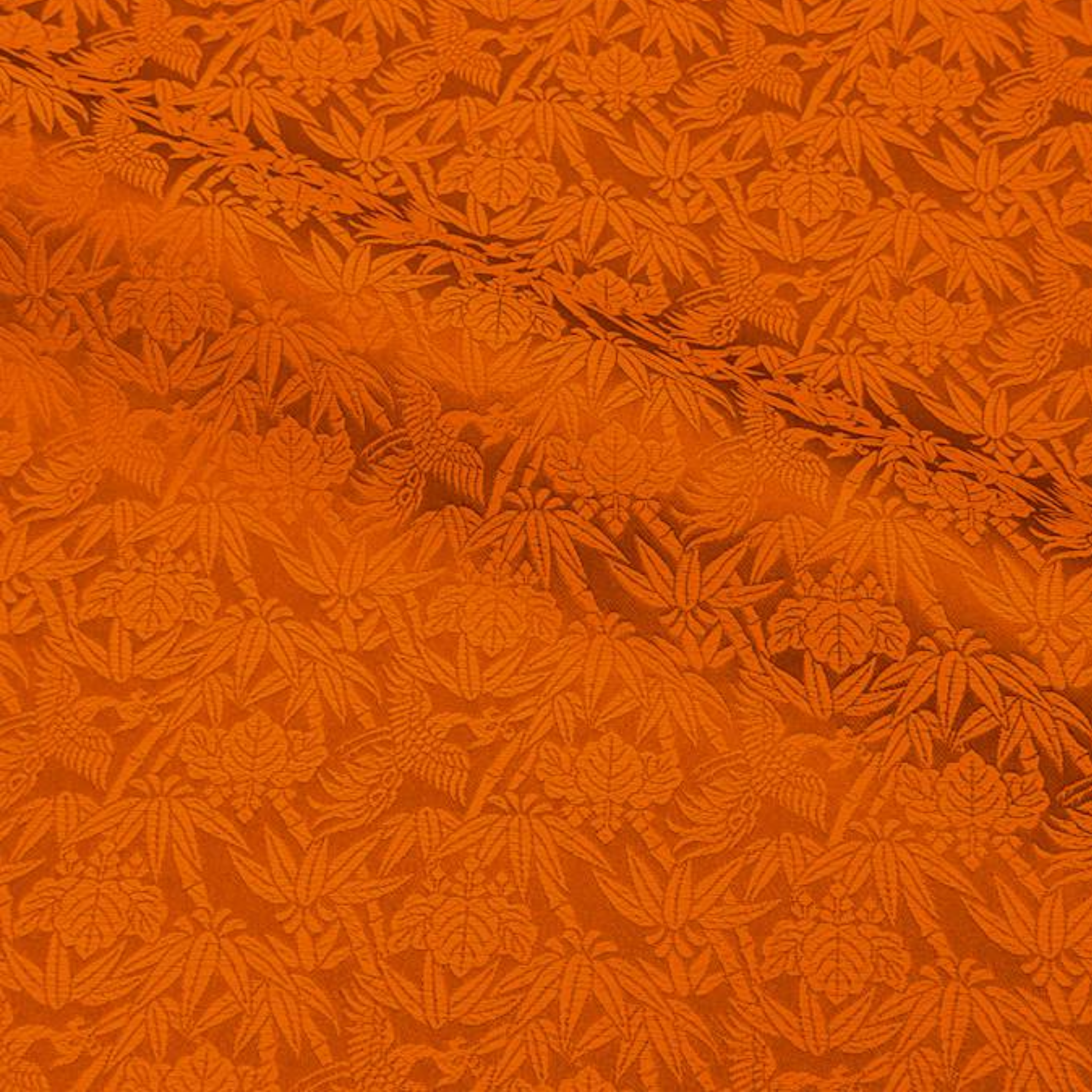 Phoenix in the Paulownia Grove (Orange)