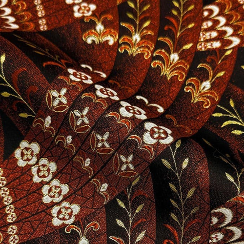 Luminous Floral Stream (Red)