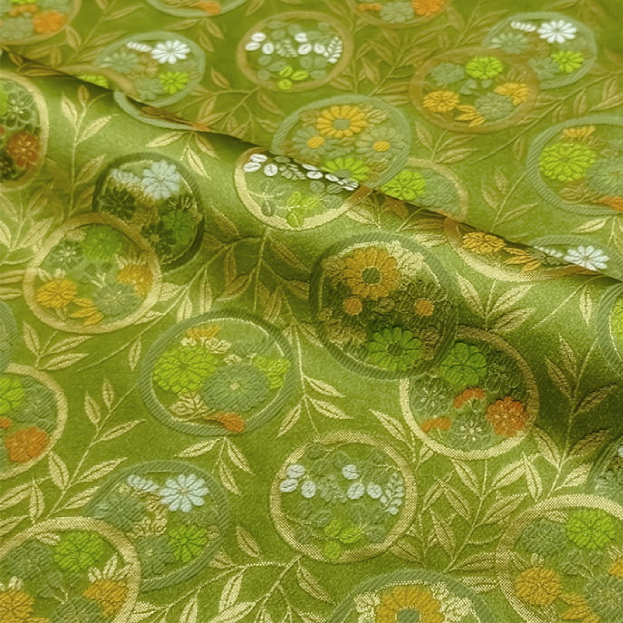 Floral Medallion Brocade