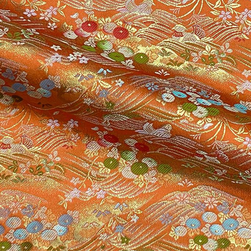 Ducks on Waves (Orange)