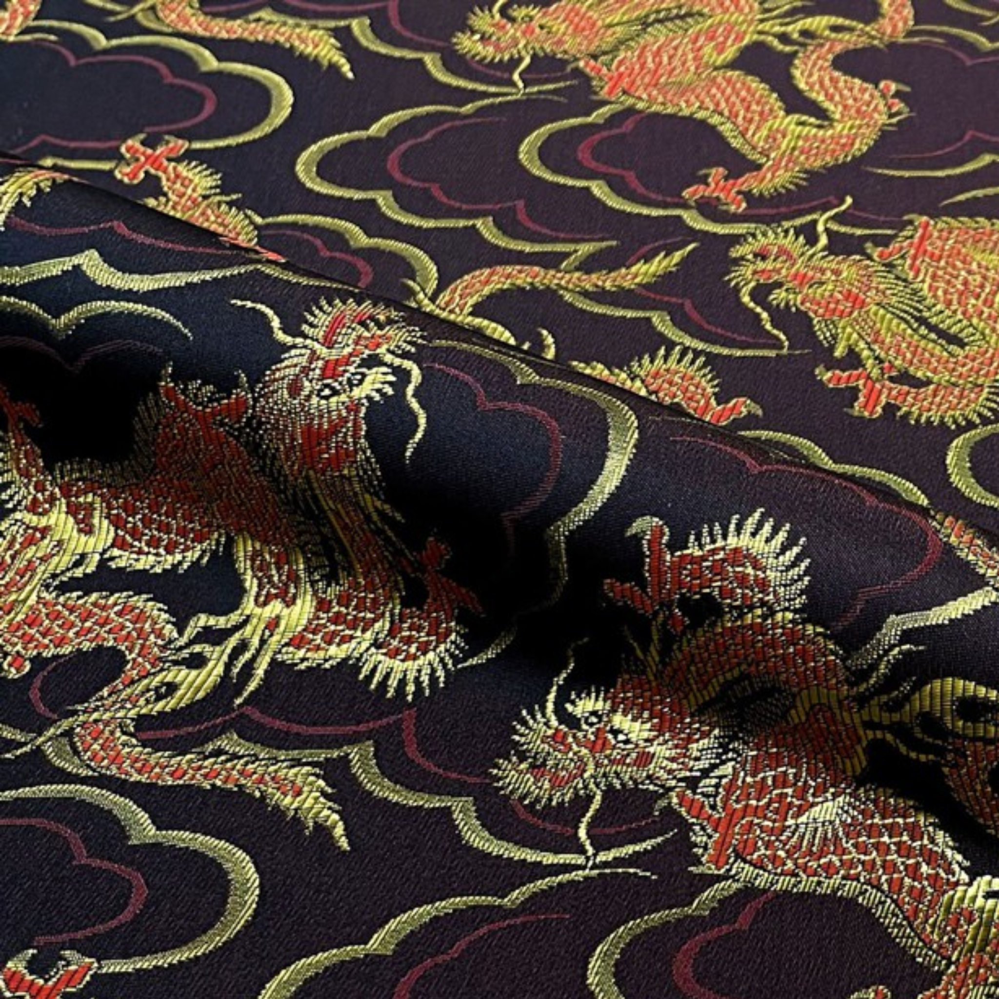 Flying Red Dragon Motif