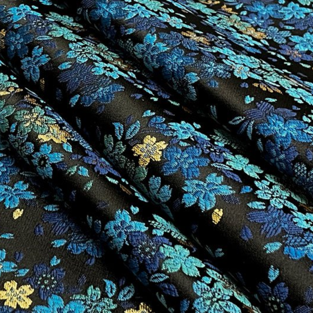 Night Cherry Blossoms (Blue)