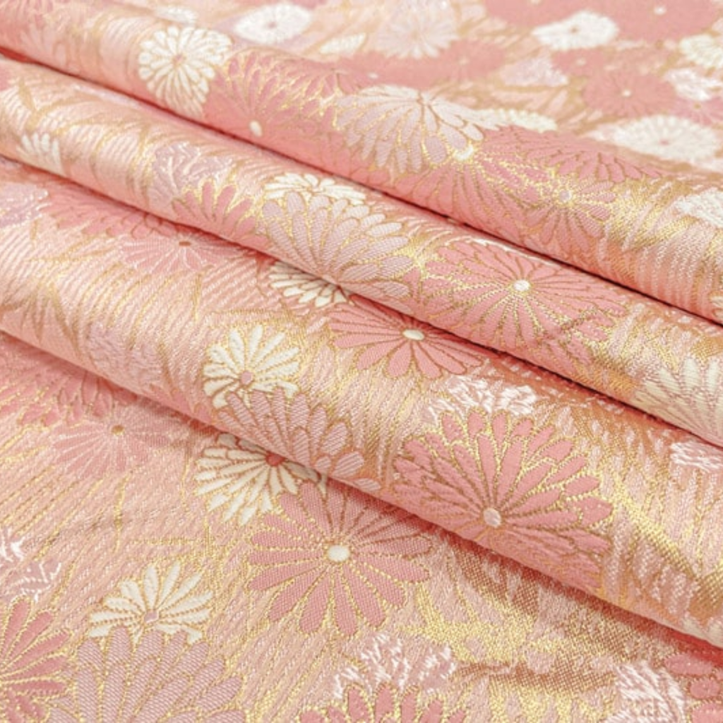 Chrysanthemum & Bamboo Grass Motif
