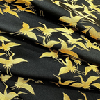 Flight of Auspicious Cranes (Black)