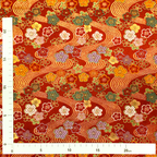 Flowing Water & Plum Blossom Motif