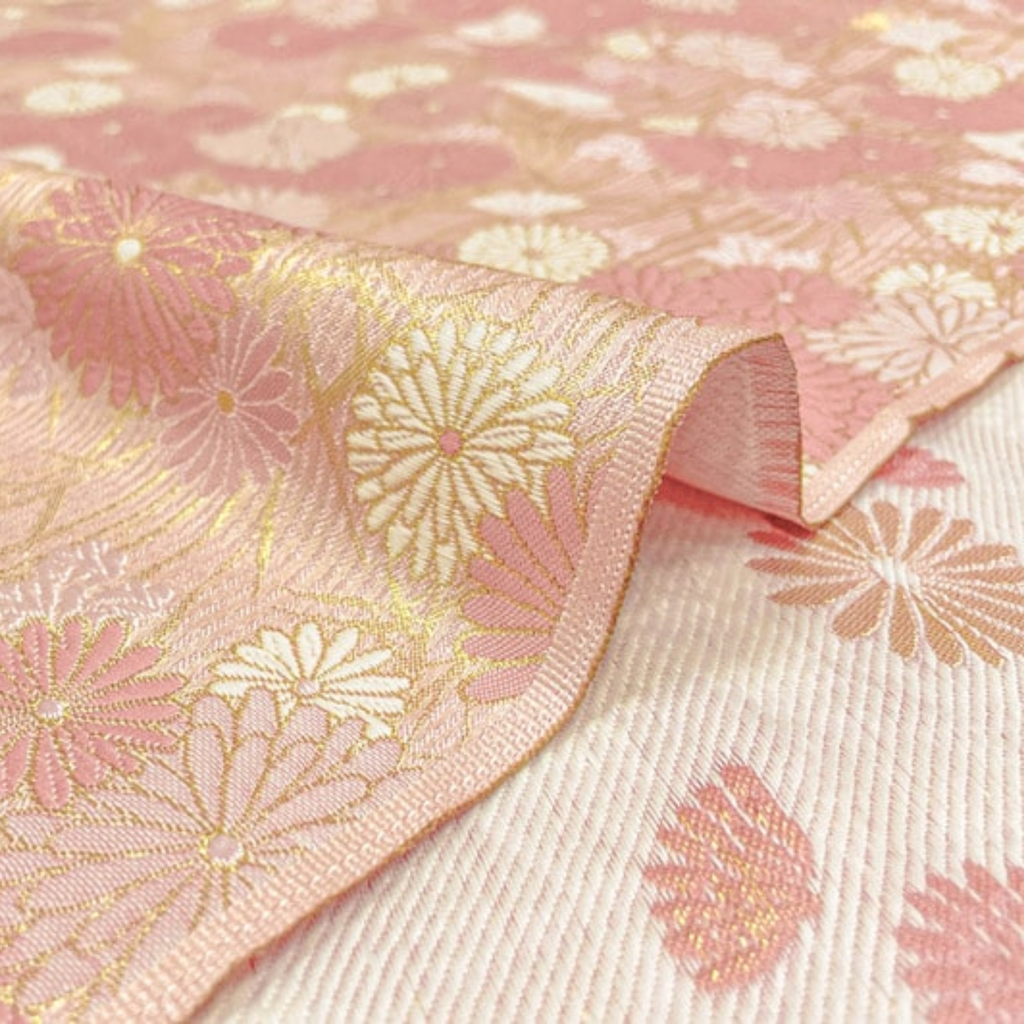 Chrysanthemum & Bamboo Grass Motif