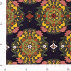 Midnight Floral Splendor