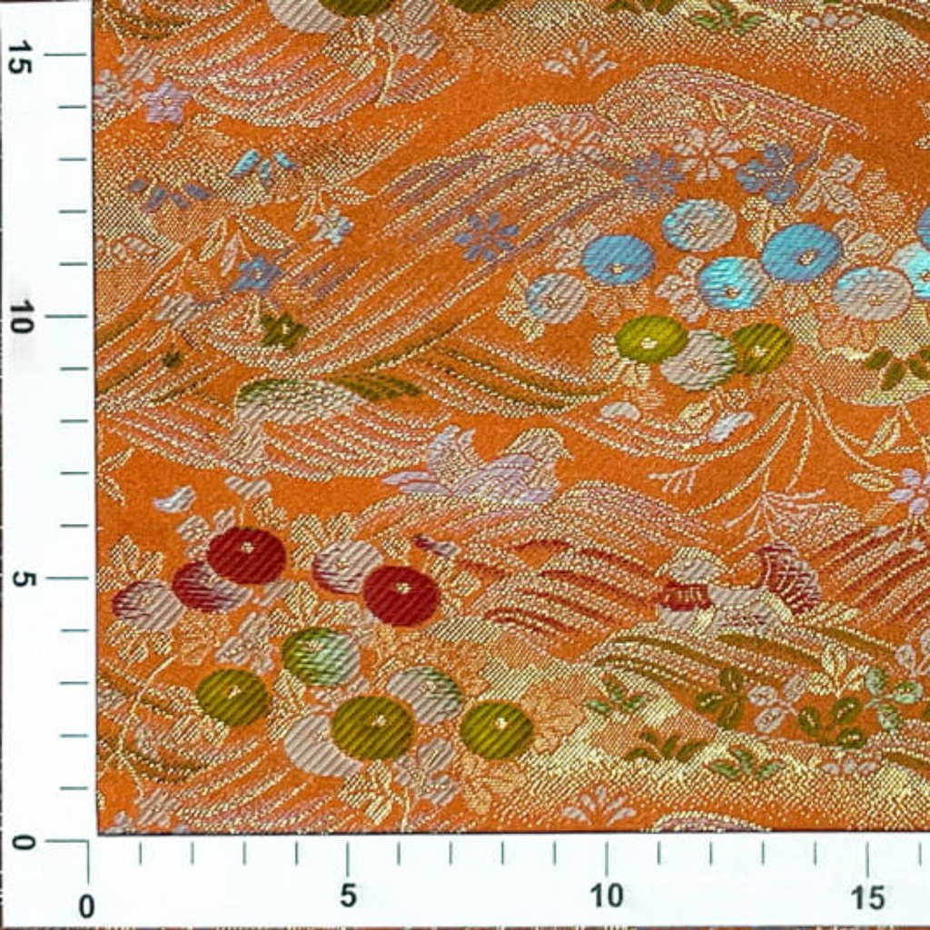 Ducks on Waves (Orange)