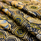 Dragon & Phoenix on Tortoiseshell Pattern