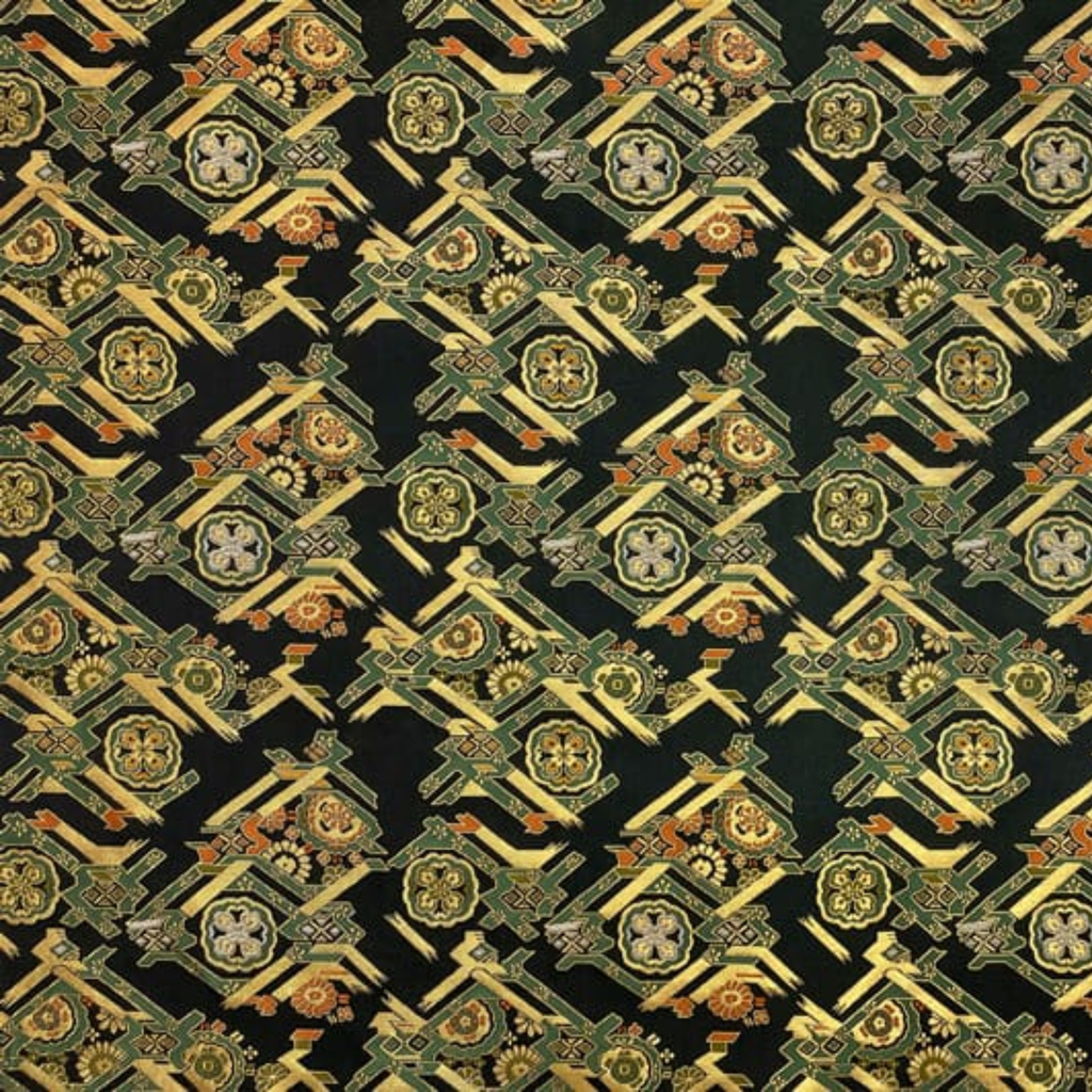 Floral Cypress Lattice Brocade