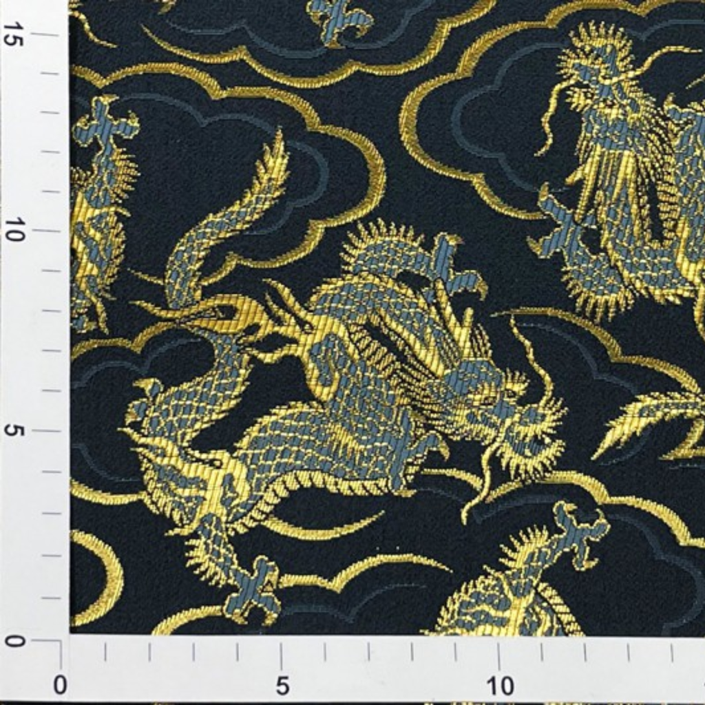 Flying Blue Dragon Motif
