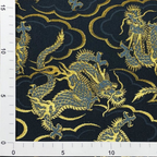 Flying Blue Dragon Motif