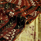 Luminous Floral Stream (Red)