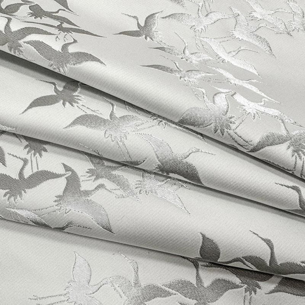 Flight of Auspicious Cranes (White)