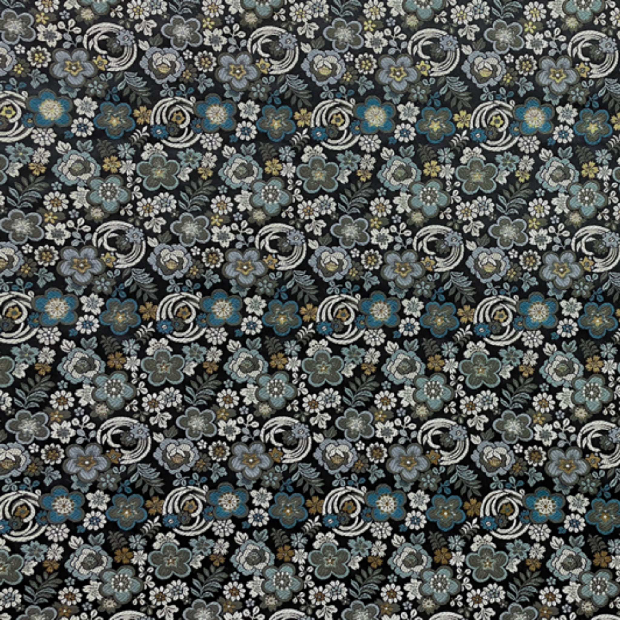 Floral Medallion with Small Blossoms