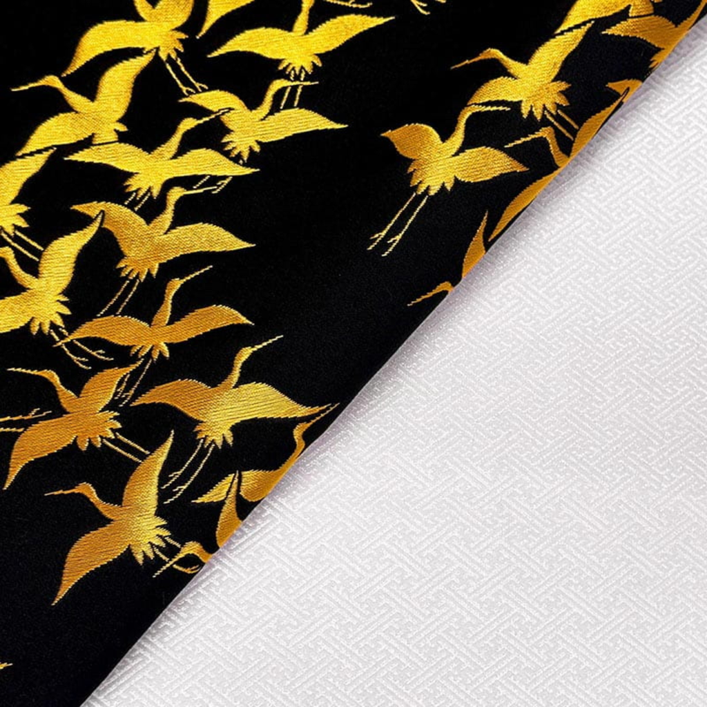 Flight of Auspicious Cranes (Black)