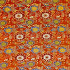 Wisteria on Floral Motif