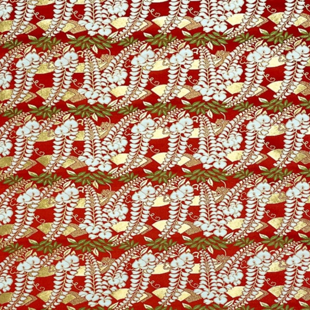 Wisteria on Fan Panels Motif