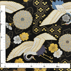 Crane and Tortoiseshell Brocade