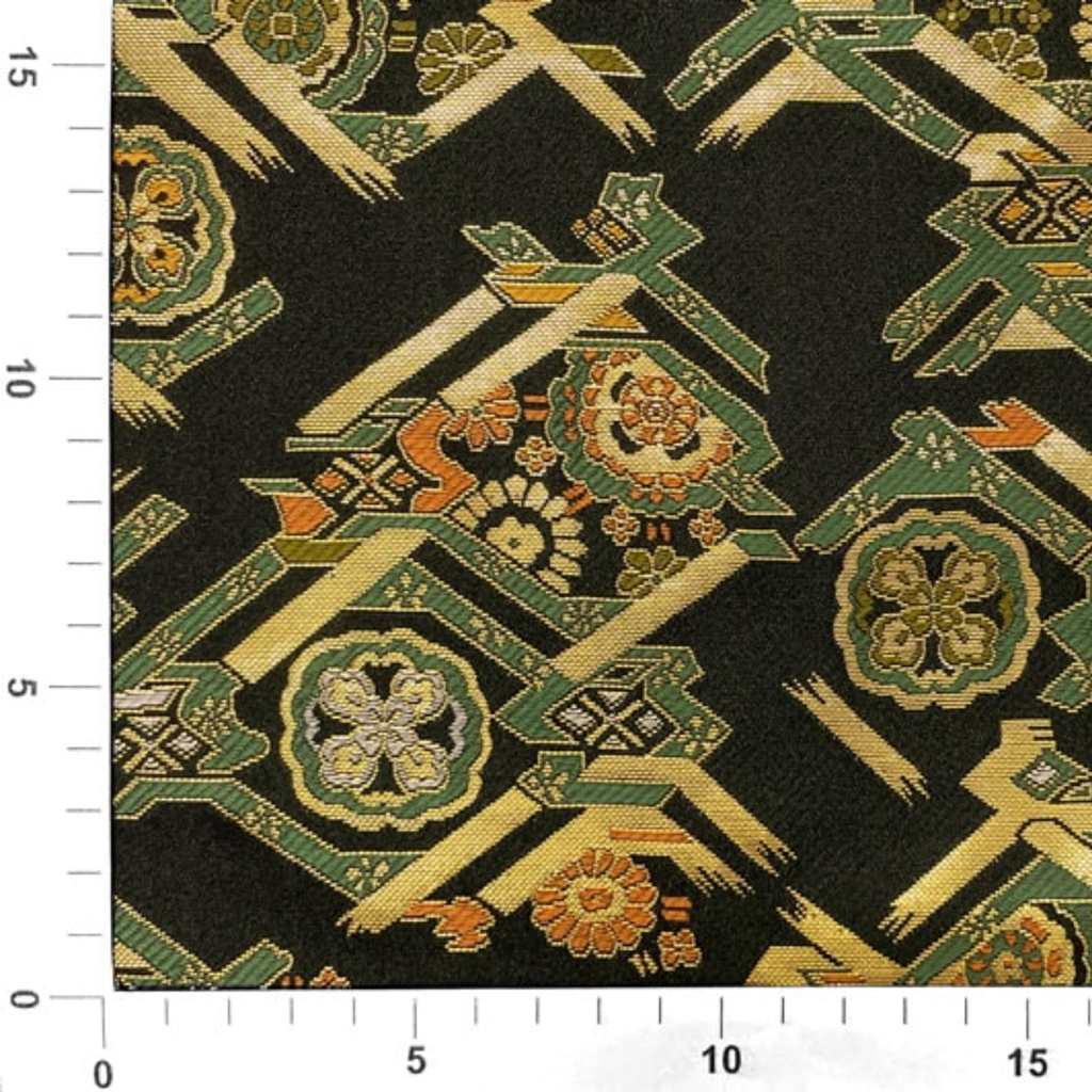 Floral Cypress Lattice Brocade
