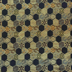 Floral Tortoiseshell Elegance (Navy)