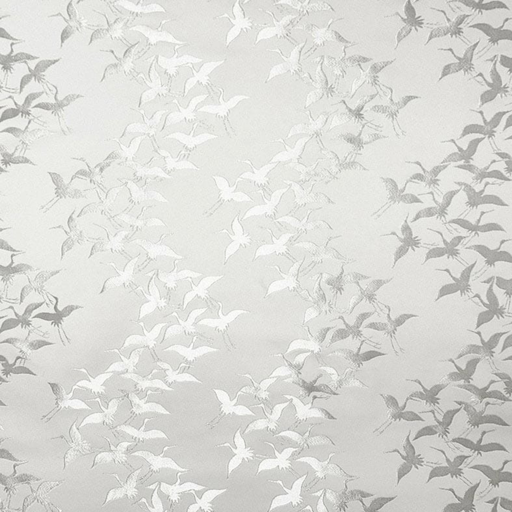 Flight of Auspicious Cranes (White)