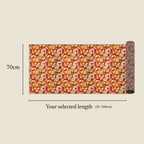 Auspicious Crane Floral Medallion Brocade